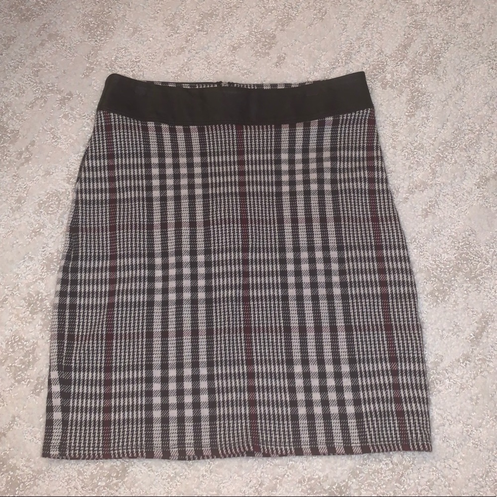 Plaid Mini Skirt